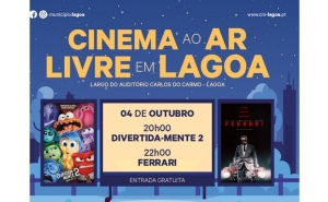 Cinema ao Ar Livre em Lagoa | Divertida-Mente 2 | Ferrari