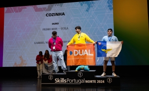 JÁ HÁ MEDALHAS NO CAMPEONATO NACIONAL DAS PROFISSÕES