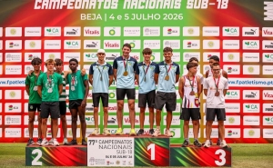 Atletas do Areias S. João convocados para o Europeu após conquista de medalhas nacionais