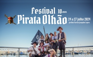 Piratas «invadem» Olhão de 24 a 27 de julho