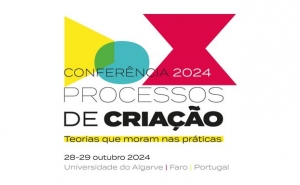 CIAC PROMOVE I CONFERÊNCIA INTERNACIONAL PROCESSOS DE CRIAÇÃO A 28 E 29 DE OUTUBRO