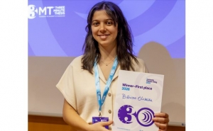 Doutoranda em Ciências Biomédicas venceu a 3ª edição do concurso 3MT