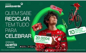 «Acerta e Recicla» celebra o Natal com prémios que ultrapassam os 30 mil euros