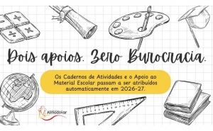 Município de Almodôvar simplifica acesso a apoios escolares no ano letivo 2026/2027