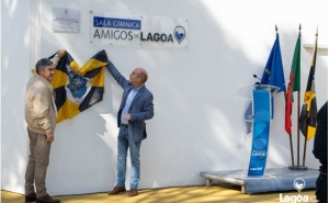 O Município de Lagoa inaugurou a Sala Gímnica «Amigos de Lagoa»