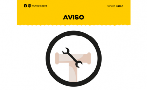 Renovação da conduta Lagoa - Poço Partido | Interrupção Temporária do Abastecimento de Água