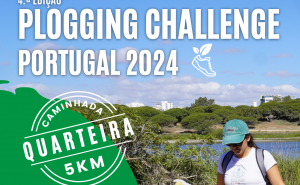 Plogging Challenge Portugal em Quarteira