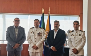 Novo Capitão do Porto de Lagos recebido na Câmara Municipal de Lagos