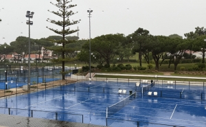 Chuva cancela jornada de quinta-feira em Vale do Lobo