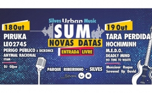 SUM - Silves Urban Music ADIADO PARA 18 e 19 de Outubro! 