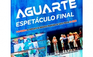 Espetáculo final «AGUARTE» apresentado em Castro Marim
