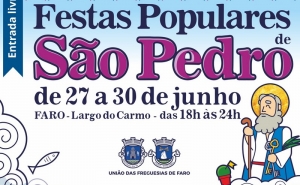 FESTAS POPULARES DE SÃO PEDRO PROMETEM ANIMAR FARO DE 27 A 30 DE JUNHO