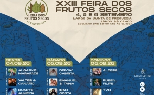23.ª EDIÇÃO DA FEIRA DOS FRUTOS SECOS REGRESSA A ALCANTARILHA DE 4 A 6 DE SETEMBRO