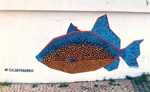 Peixes típicos de uma boa caldeirada poderão ser descobertos em mural interativo nos espaços públicos de Portimão