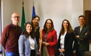 UAlg reuniu com presidente ibérica da ATOS para discutir novas parcerias