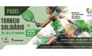 Portimão acolhe Torneio Solidário de Padel em apoio à Associação Alzheimer Portugal