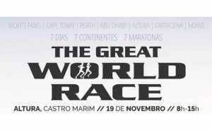 A maior e mais difícil maratona do mundo vai passar por Altura com dezenas de atletas internacionais