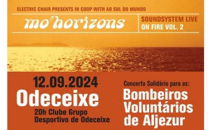 ON FIRE VOL.2 | Concerto Solidário a favor dos Bombeiros Voluntários de Aljezur