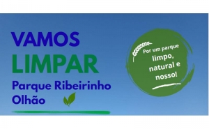 Para um Parque Ribeirinho mais limpo. Aceita o desafio?