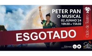 O MUSICAL PETER PAN ESGOTOU NO TEATRO MASCARENHAS GREGÓRIO