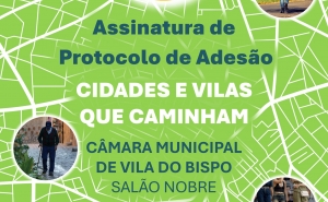Vila do Bispo adere à Rede de Cidades e Vilas que Caminham