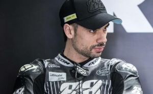 Miguel Oliveira no pódio na corrida húngara do Mundial de Superbikes
