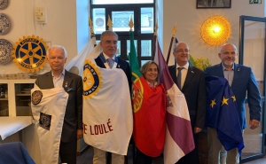 Rotary Clube de Loulé Celebra Transmissão de Tarefas com Nova Liderança
