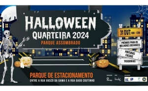 O Parque Assombrado está de volta para o Halloween de Quarteira