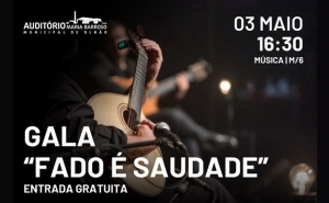 Gala «Fado é Saudade» celebra talento olhanense no Auditório Municipal Maria Barroso