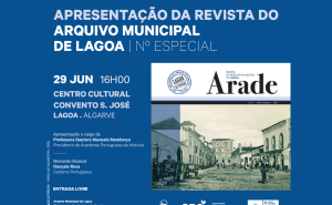 Apresentação da revista «Arade» Revista do Arquivo Municipal de Lagoa  