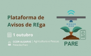 CCDR ALGARVE promove sessão de apresentação da Plataforma de Avisos de REga - PARE