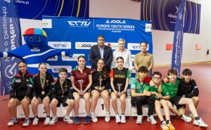 ATLETAS NACIONAIS EM DESTAQUE EM TORNEIO EUROPEU DE TÉNIS DE MESA DE ALBUFEIRA