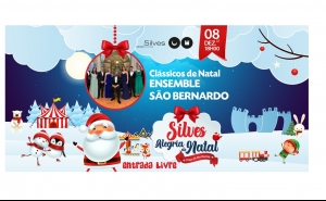 Ensemble de São Bernardo anima Silves Alegria do Natal a 8 de dezembro