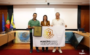 Município de Lagoa recebe Galardão do Programa Municípios Amigos do Desporto 2024