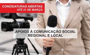 CCDR ALGARVE com candidaturas abertas ao Regime de Incentivos do Estado à Comunicação Social