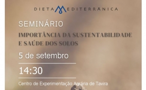 CCDR Algarve promove seminário sobre a «Importância da Sustentabilidade e Saúde dos Solos»