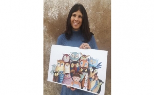 ILUSTRADORA FILIPA CORREIA VAI ÀS BIBLIOTECAS ESCOLARES DE LOULÉ