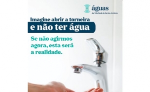 Nova campanha de sensibilização da AdVRSA pretende apelar ao uso responsável da água 