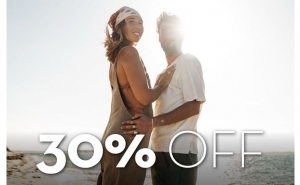 Campanha de 30% de desconto em reservas de 31 de julho a 1 de setembro