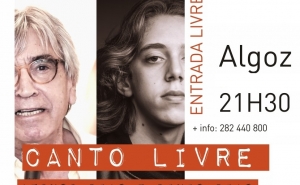 CONVITE ESPECIAL: NOITE DE MÚSICA E POESIA COM «CANTO LIVRE» EM ALGOZ