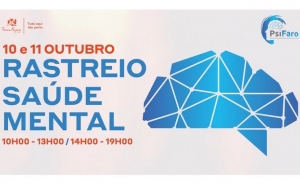 FORUM ALGARVE PROMOVE RASTREIOS À SAÚDE MENTAL