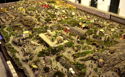 Presépio gigante de Vila Real de Santo António com recorde de visitantes