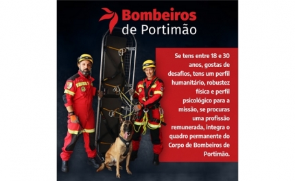 Portimão avança com programa inovador de recrutamento de Bombeiros profissionais 