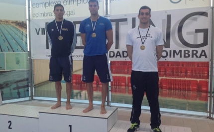 PORTINADO CONQUISTA SETE MEDALHAS NO MEETING DE COIMBRA