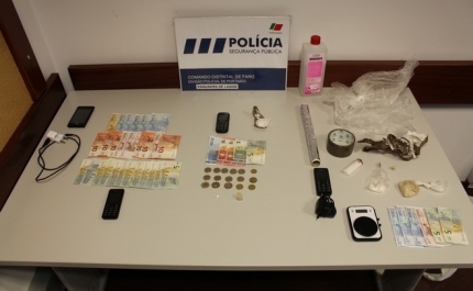 Detenção de 3 suspeitos numa Operação de combate ao tráfico de produtos estupefacientes