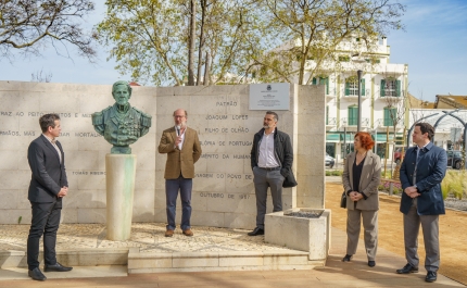 Olhão: Ministro do Ambiente inaugura jardins da Frente Ribeirinha