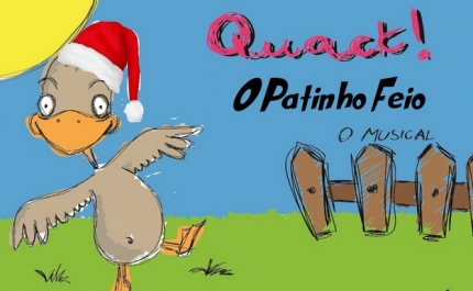 Espetáculo infantil Quack! O Patinho Feio traz conto intemporal ao maior palco olhanense