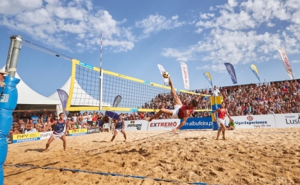 FINAL DO CAMPEONATO NACIONAL DE FUTEVÓLEI 2017 NA PRAIA DO CARVOEIRO EM LAGOA