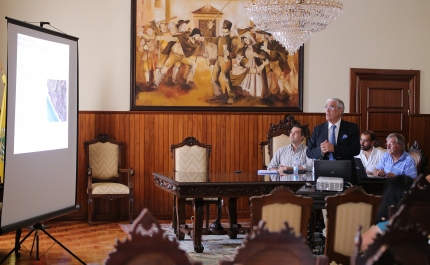 Sessão de trabalho sobre Plano  de Mobilidade e Ordenamento da Circulação  na Ria Formosa realizada na Câmara de Olhão