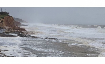 Mau tempo: Tempestades provocaram erosão costeira acentuada no Algarve